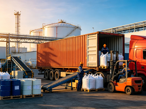 Loading and shipping
